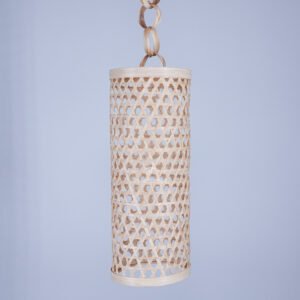 Round Bamboo Lamp