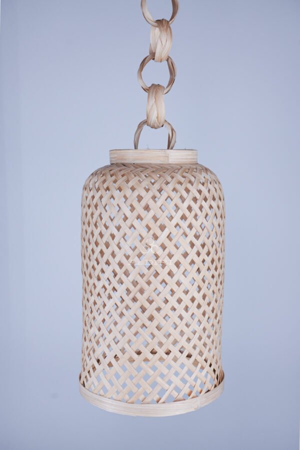 Round Bamboo Lamp